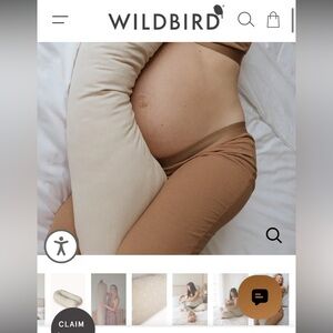WildBird Nursing Pillow + Sparrow cover